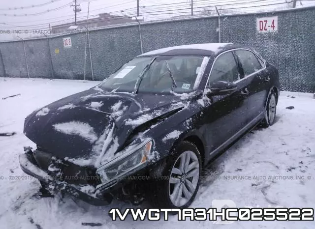 1VWGT7A31HC025522 фото 3