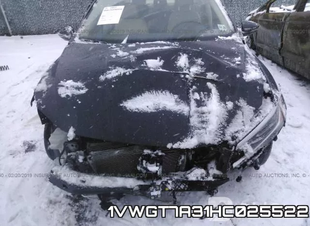 1VWGT7A31HC025522 фото 7