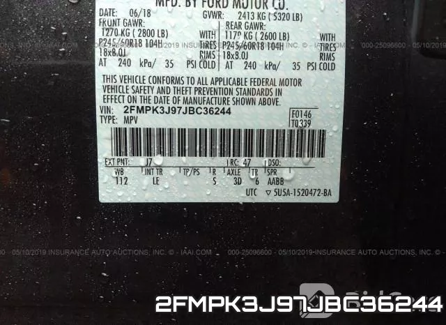 2FMPK3J97JBC36244 фото 10