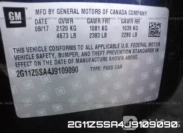 2G11Z5SA4J9109090 фото 10