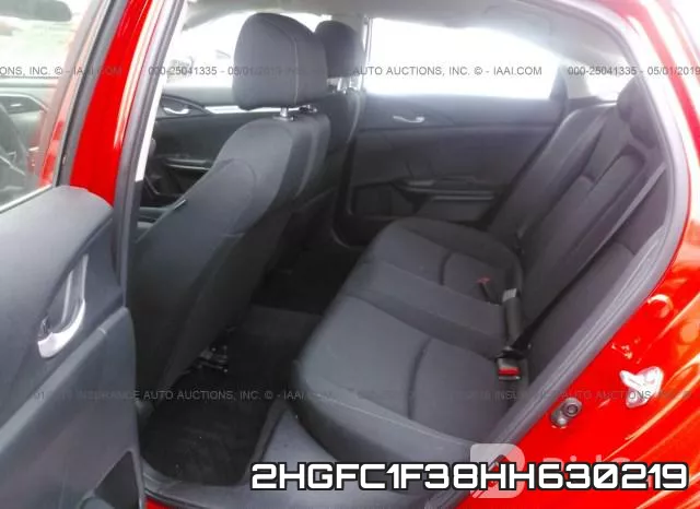 2HGFC1F38HH630219 фото 9