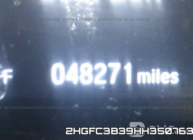 2HGFC3B39HH350763 фото 8