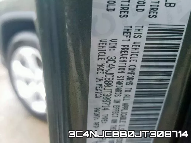 3C4NJCBB0JT308714 фото 2