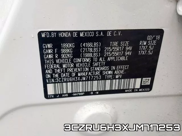 3CZRU6H3XJM717253 фото 2