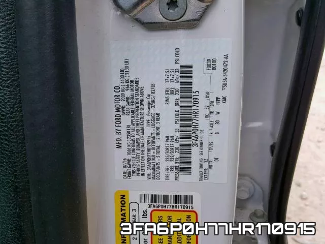 3FA6P0H77HR170915 фото 2