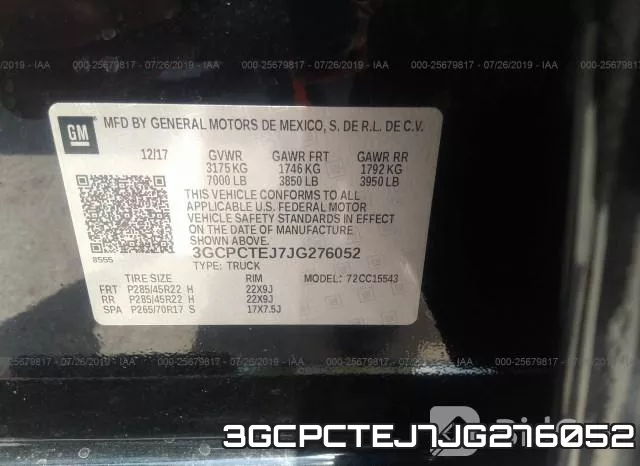 3GCPCTEJ7JG276052 фото 10