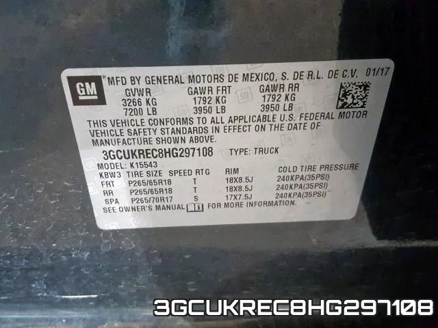 3GCUKREC8HG297108 фото 2