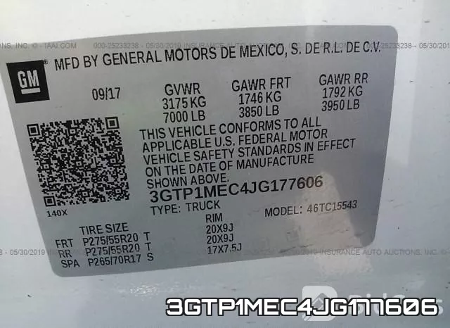 3GTP1MEC4JG177606 фото 10