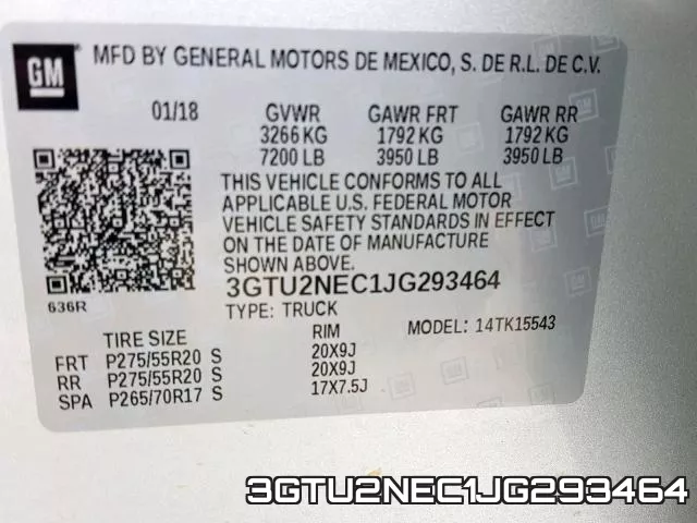 3GTU2NEC1JG293464 фото 2