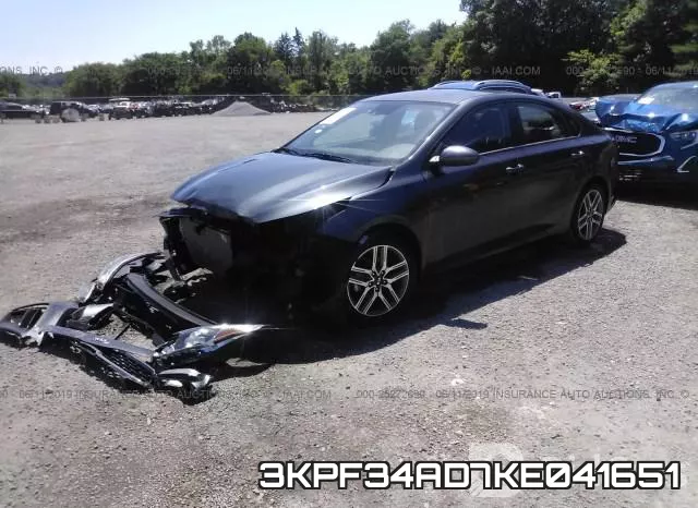 3KPF34AD7KE041651 фото 3