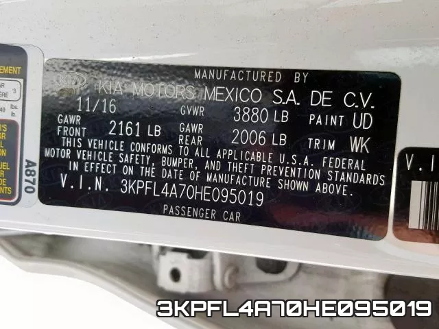 3KPFL4A70HE095019 фото 2