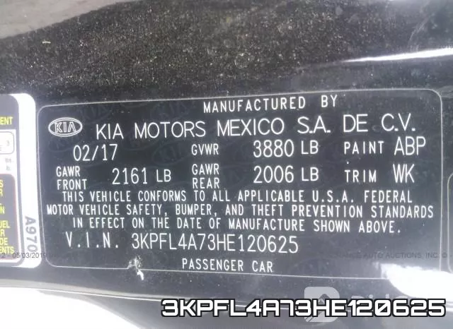 3KPFL4A73HE120625 фото 10