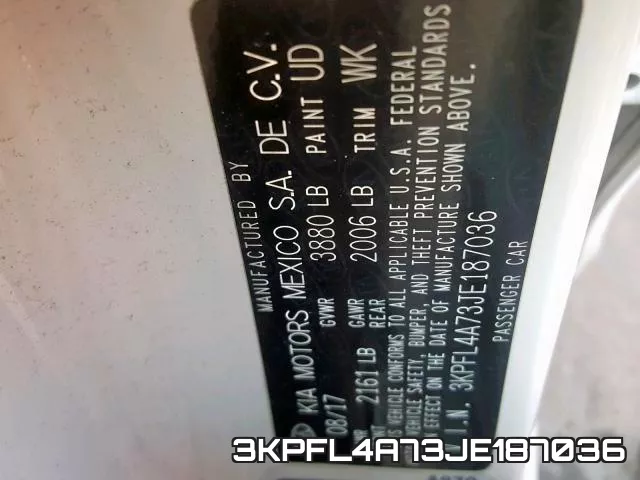 3KPFL4A73JE187036 фото 2