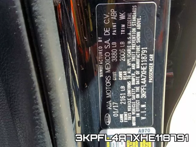 3KPFL4A7XHE118791 фото 2