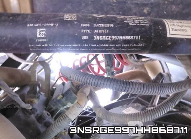 3NSRGE997HH868711 фото 2