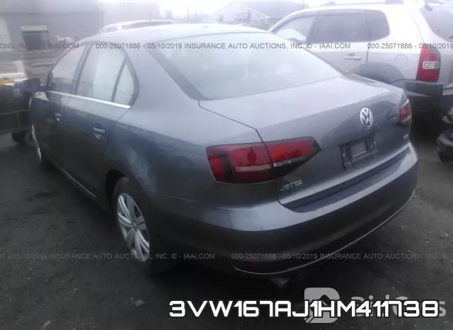 3VW167AJ1HM411738 фото 4