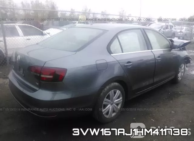 3VW167AJ1HM411738 фото 5