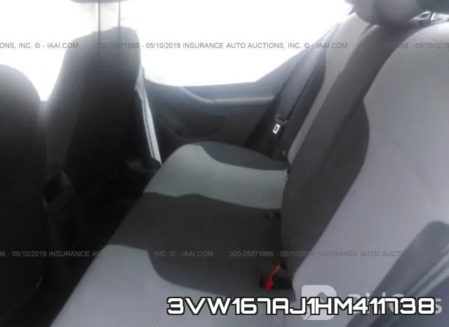3VW167AJ1HM411738 фото 9