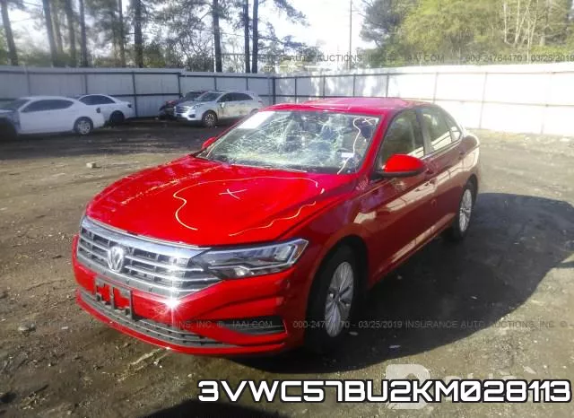 3VWC57BU2KM028113 фото 3