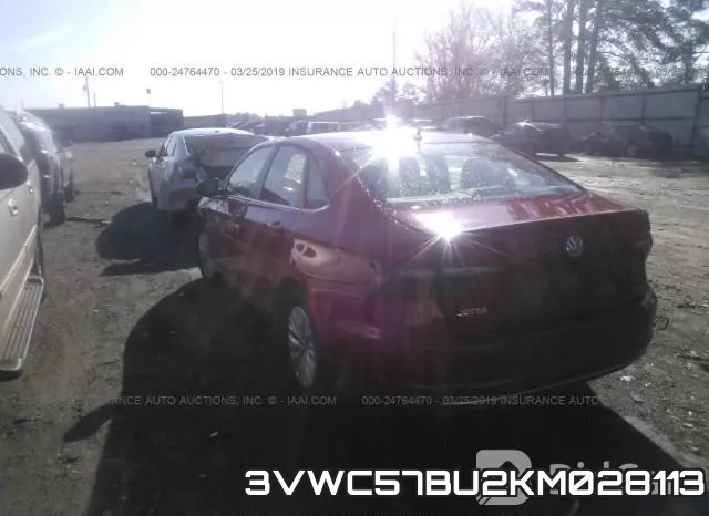 3VWC57BU2KM028113 фото 4