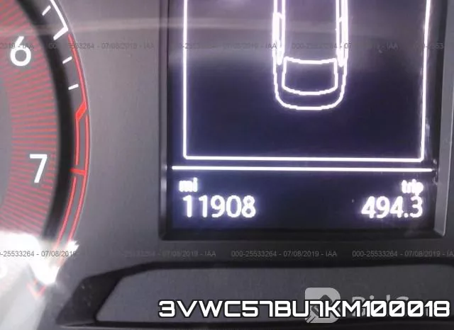 3VWC57BU7KM100018 фото 8