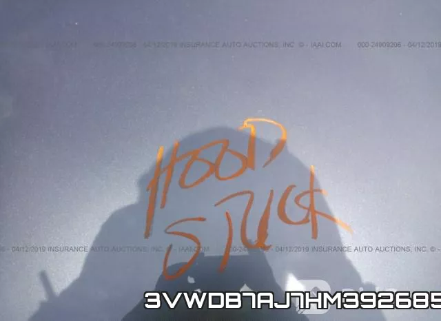 3VWDB7AJ7HM392685 фото 2