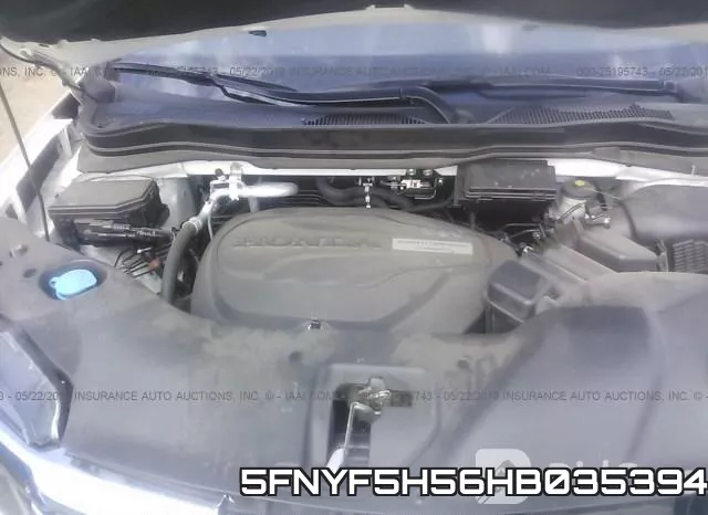 5FNYF5H56HB035394 фото 2