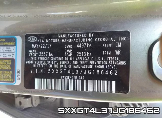 5XXGT4L37JG186462 фото 10