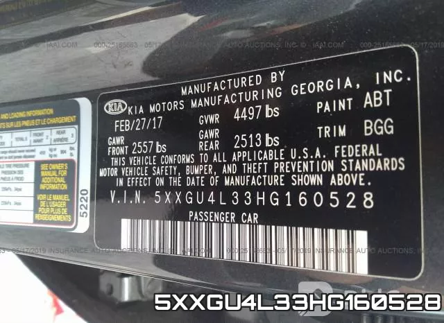 5XXGU4L33HG160528 фото 10