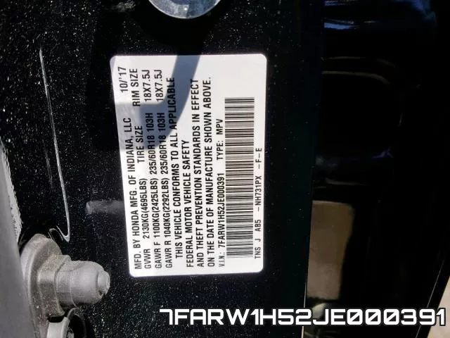 7FARW1H52JE000391 фото 2