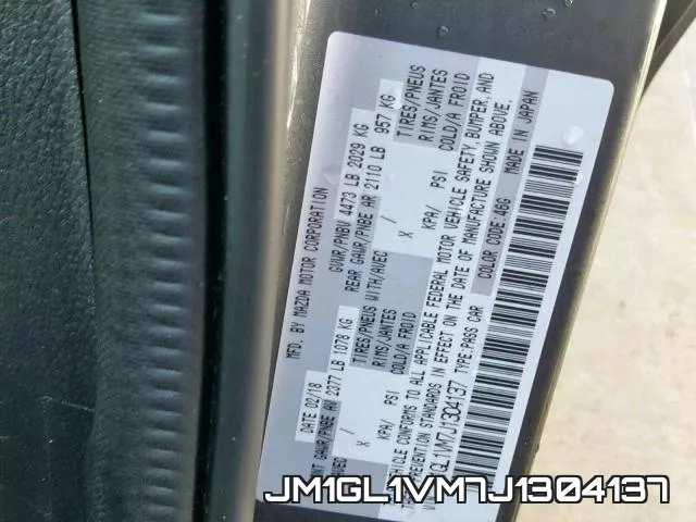 JM1GL1VM7J1304137 фото 2
