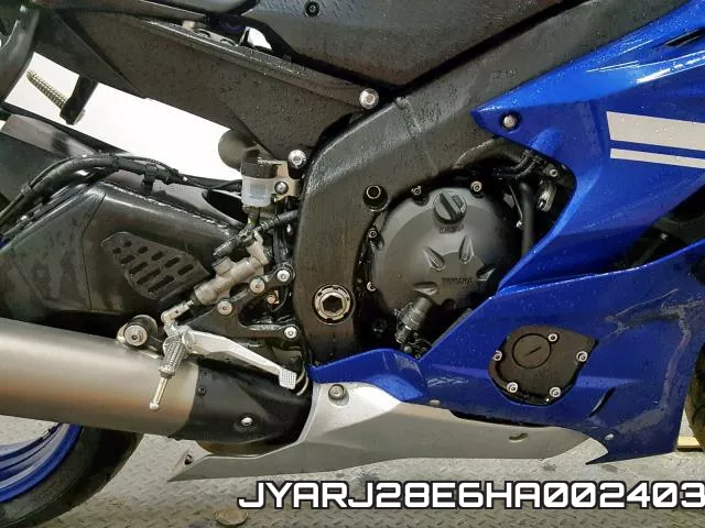 JYARJ28E6HA002403 фото 6
