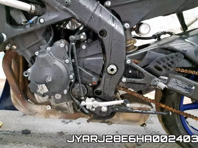 JYARJ28E6HA002403 фото 7