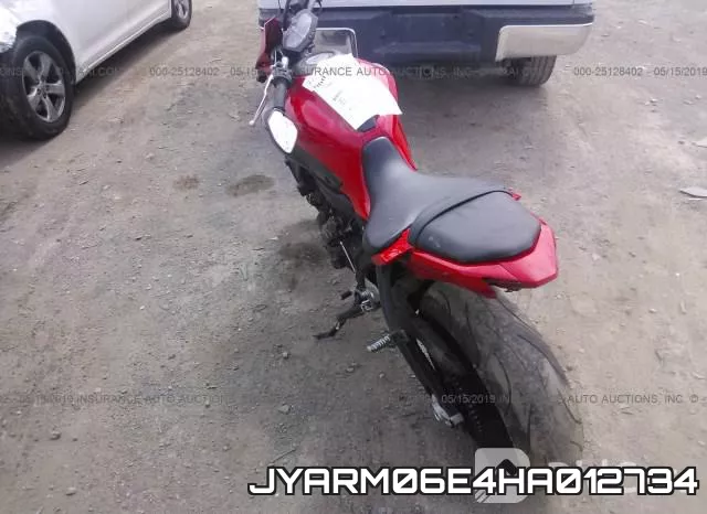 JYARM06E4HA012734 фото 4