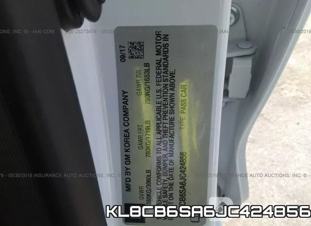 KL8CB6SA6JC424856 фото 10