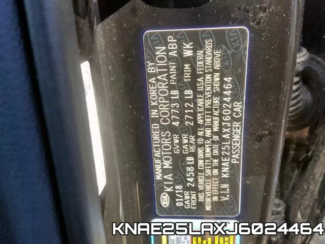 KNAE25LAXJ6024464 фото 2