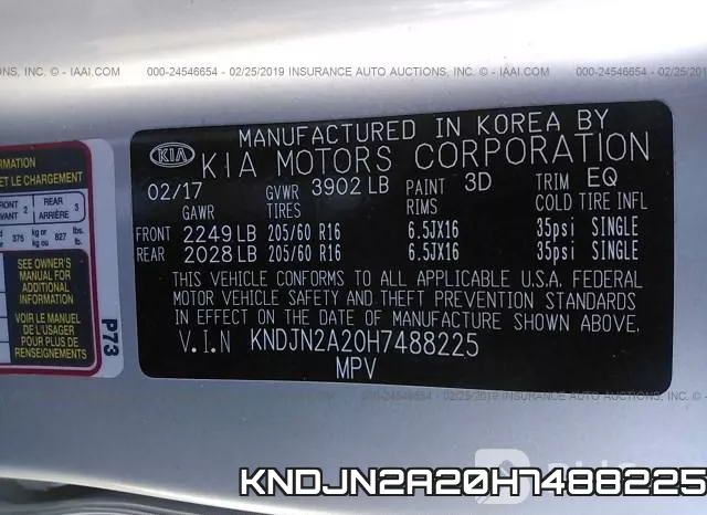 KNDJN2A20H7488225 фото 10