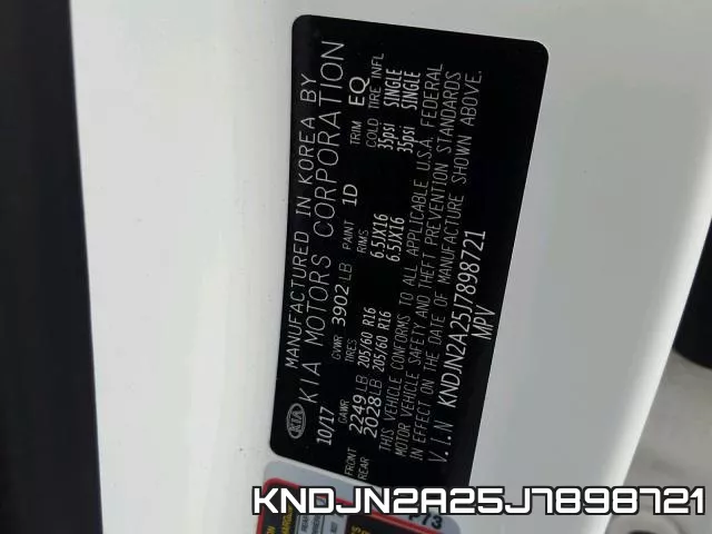 KNDJN2A25J7898721 фото 2