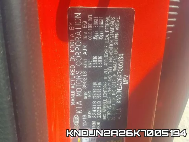 KNDJN2A26K7005134 фото 2
