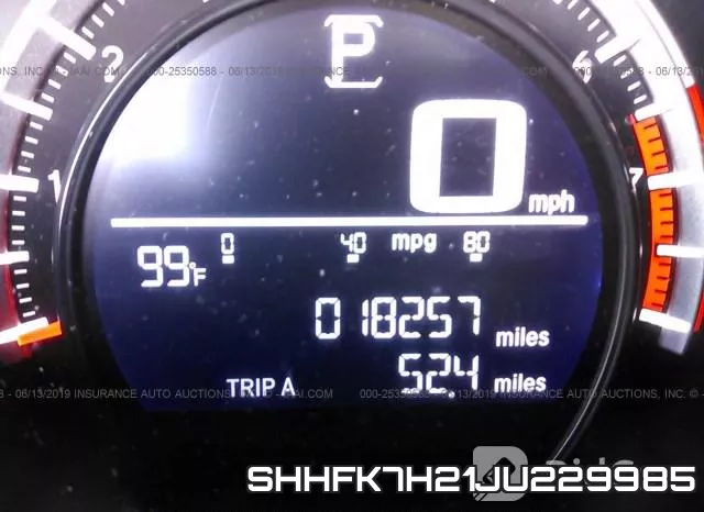 SHHFK7H21JU229985 фото 8