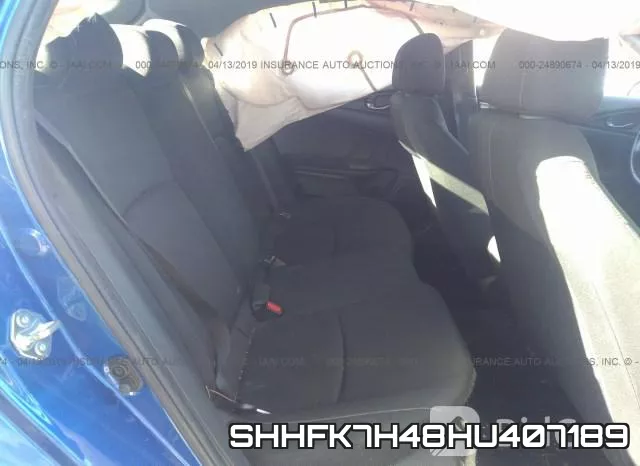SHHFK7H48HU407189 фото 9