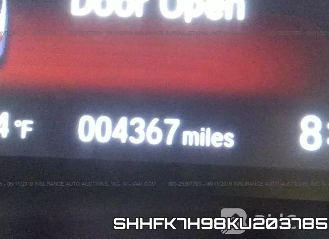 SHHFK7H98KU203785 фото 8