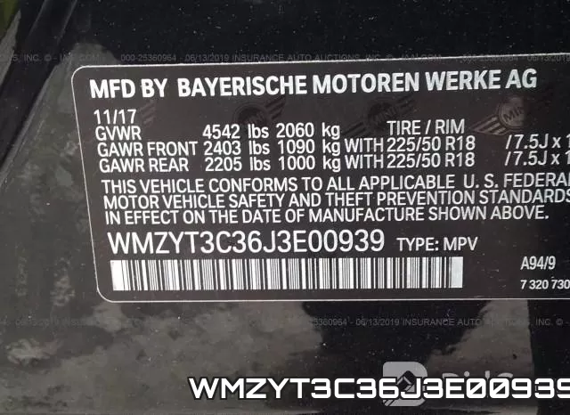 WMZYT3C36J3E00939 фото 10