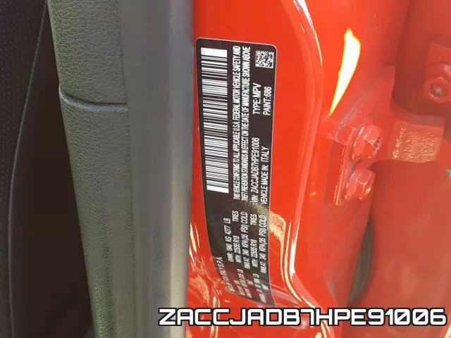 ZACCJADB7HPE91006 фото 2