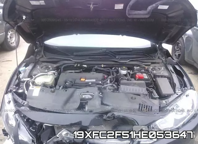 19XFC2F51HE053647 фото 2