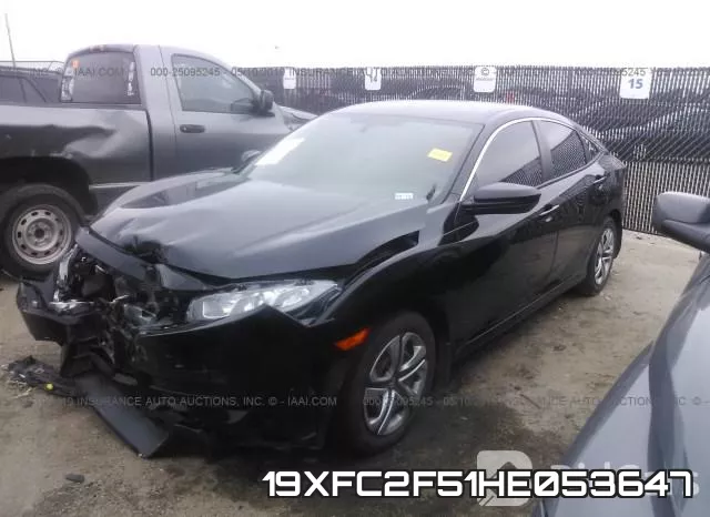 19XFC2F51HE053647 фото 3