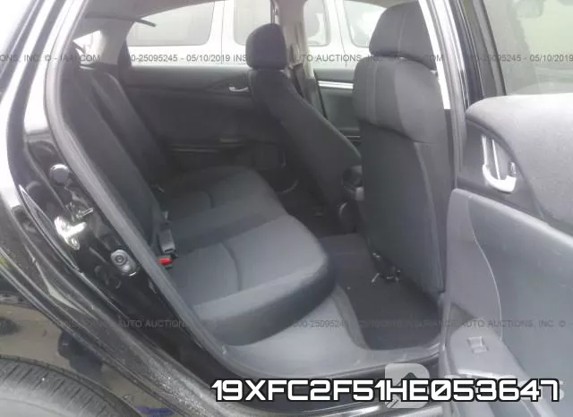 19XFC2F51HE053647 фото 9