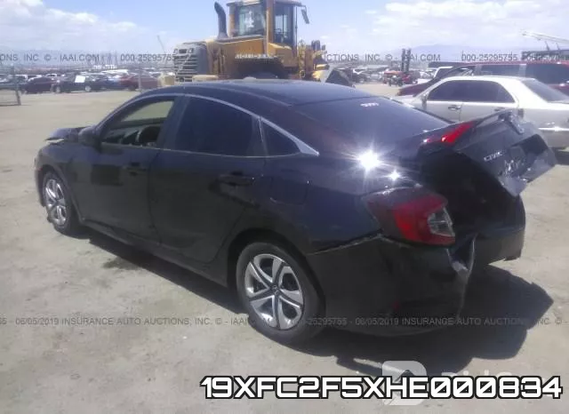 19XFC2F5XHE000834 фото 4