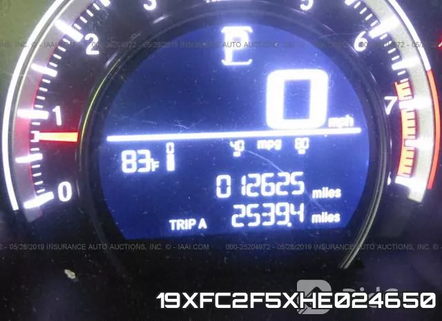 19XFC2F5XHE024650 фото 8