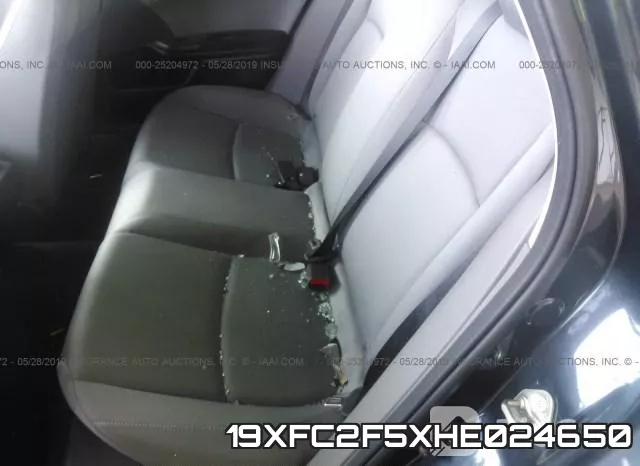 19XFC2F5XHE024650 фото 9